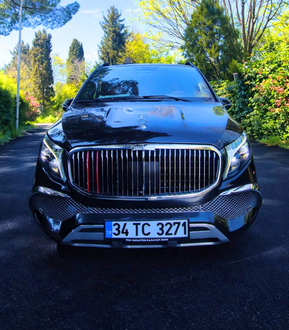 VIP transfer araci ic dizayn