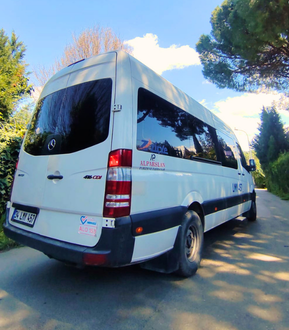 VIP transfer araci yolcu alani